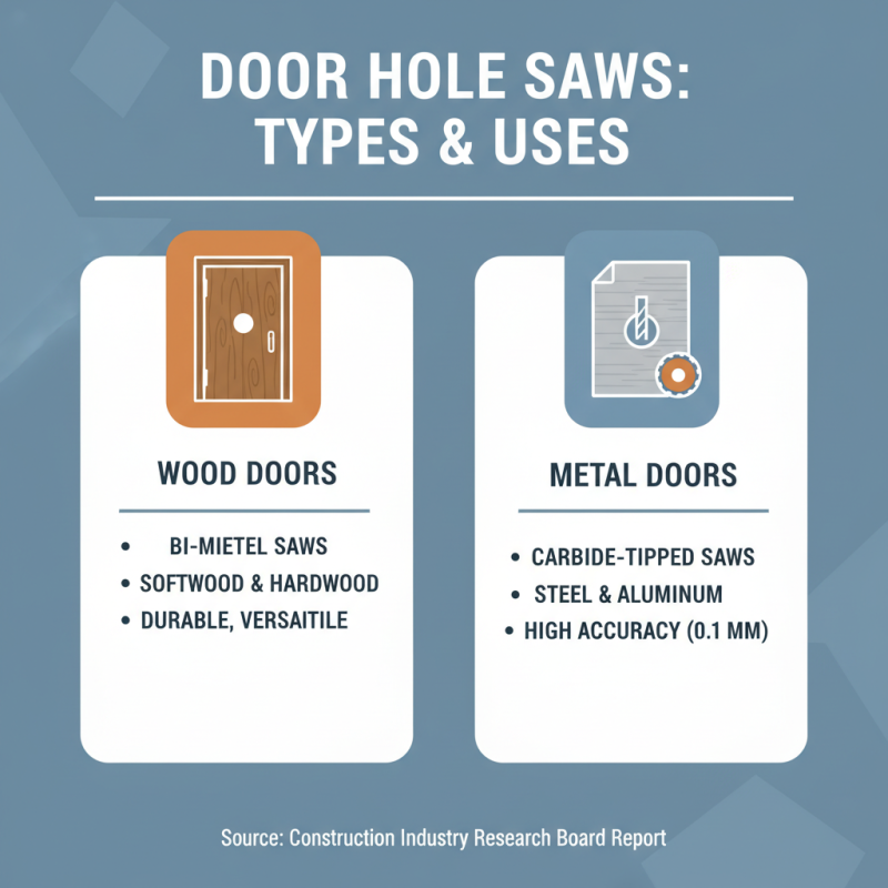 Top Door Hole Saw Types for Ultimate Precision and Performance?