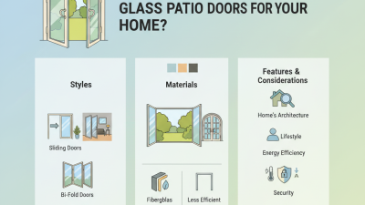 How to Choose the Best Glass Patio Doors for Your Home?