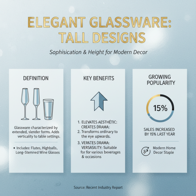 Top 10 Elegant Glassware Tall Designs for Your Home Decor?