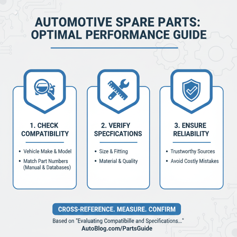 How to Choose the Right Automotive Spare Parts for Your Vehicle?