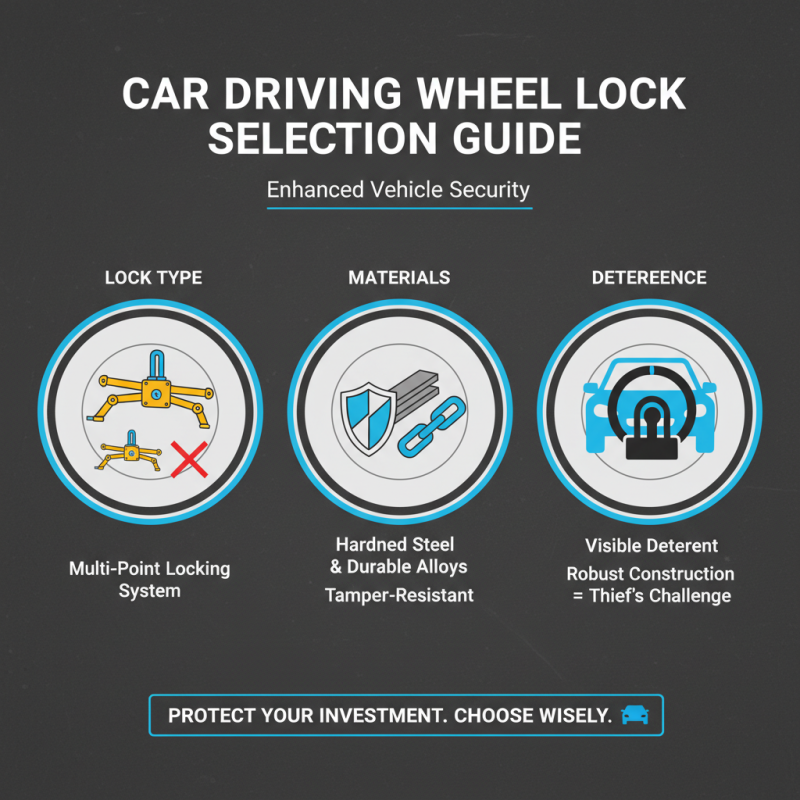 How to Choose the Best Car Driving Wheel Lock for Your Vehicle?