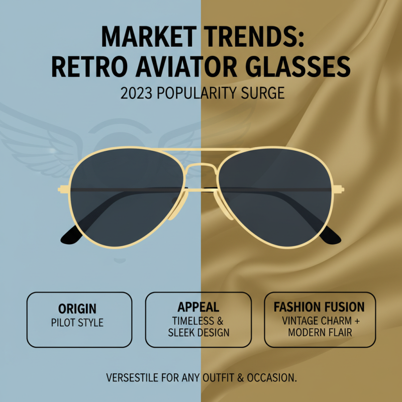 What is Retro Aviator Glasses and Why Are They So Popular Today?
