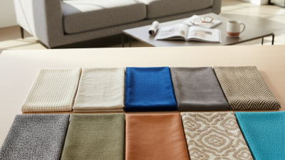 Top 10 Sofa Fabric Materials for Global Buyers to Consider
