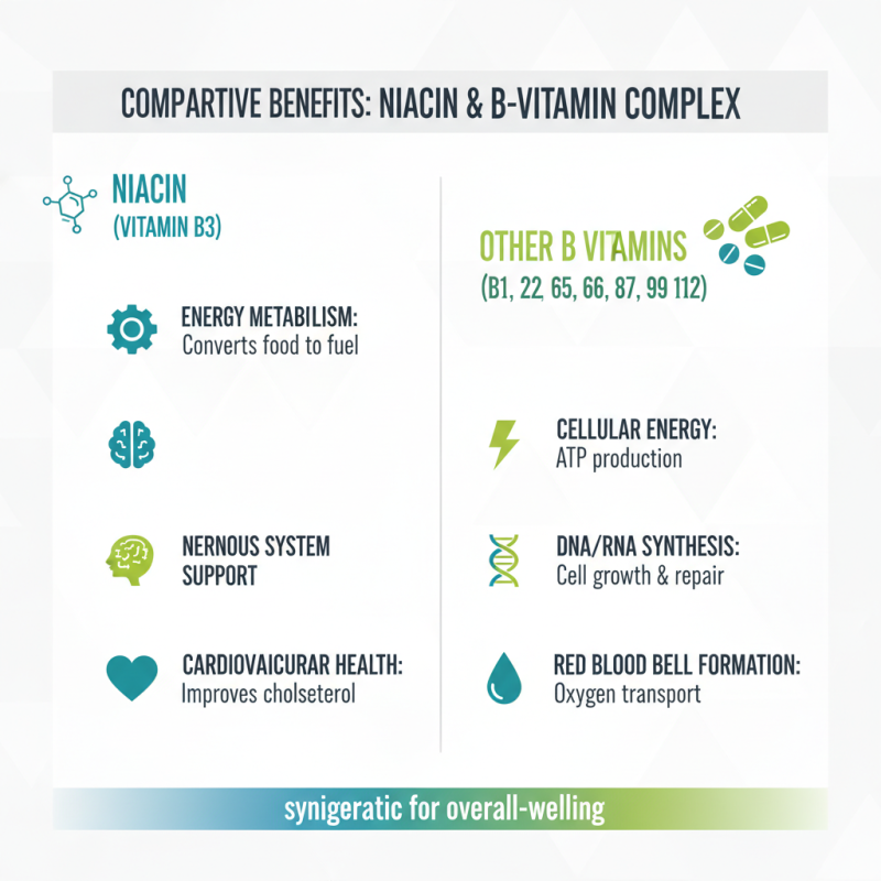 What is Niacin and Vitamin B Their Benefits and Differences?