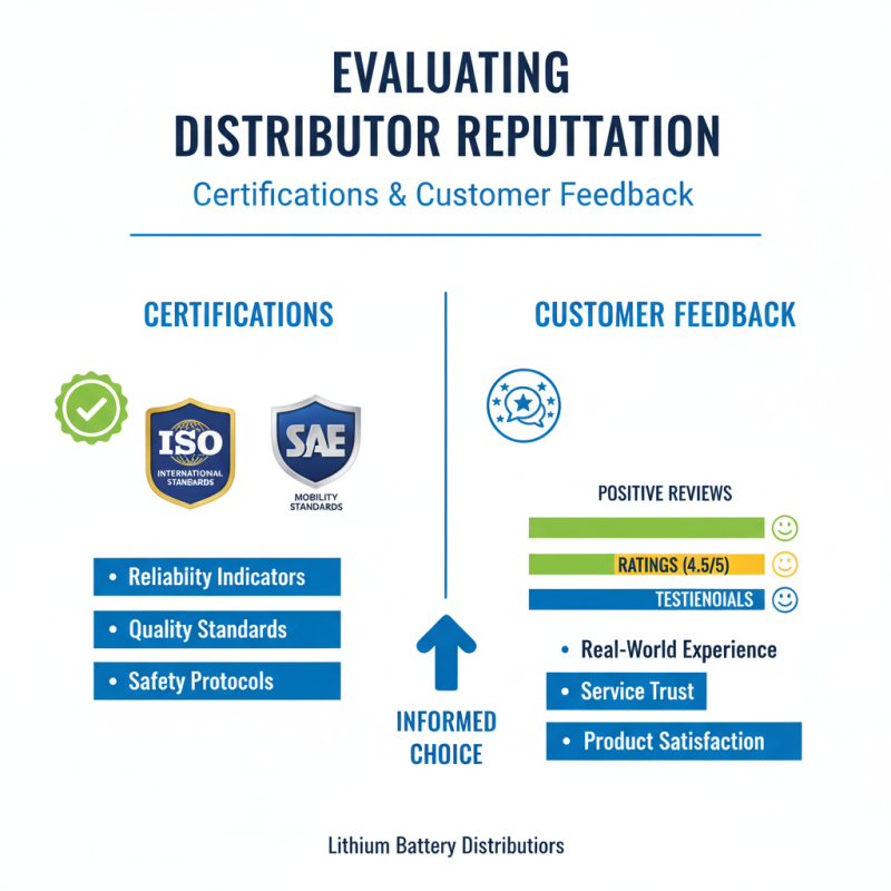How to Choose the Best Lithium Battery Distributor for Your Needs?