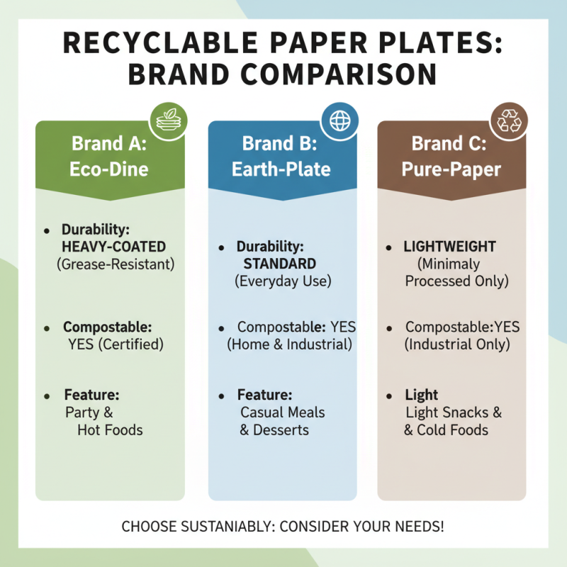 2026 Top Recyclable Paper Plates for Sustainable Catering Solutions?