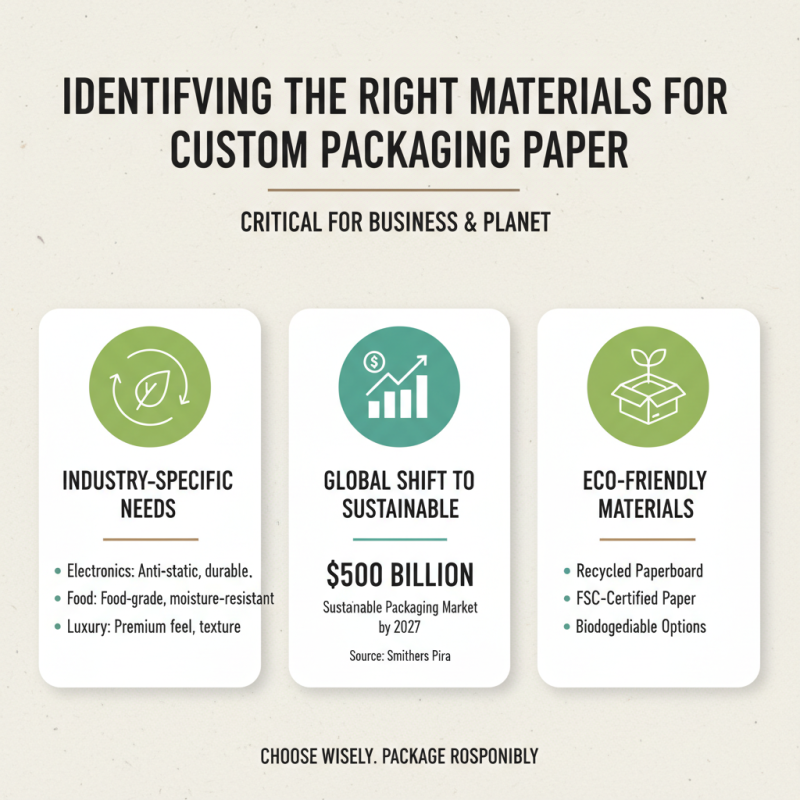 How to Choose Custom Packaging Paper for Your Business?