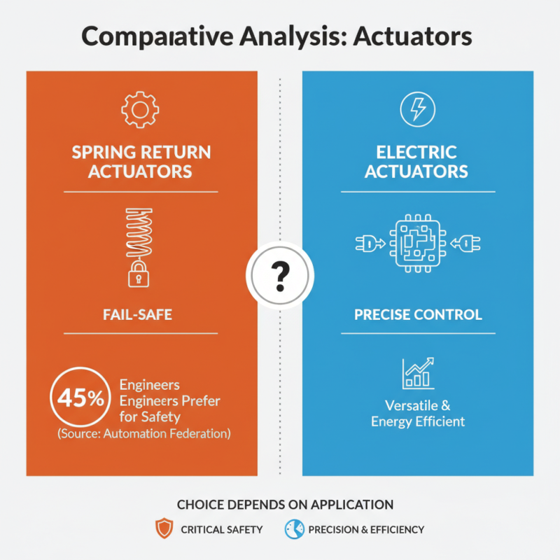 Why Choose Spring Return Actuator for Your Automation Needs?
