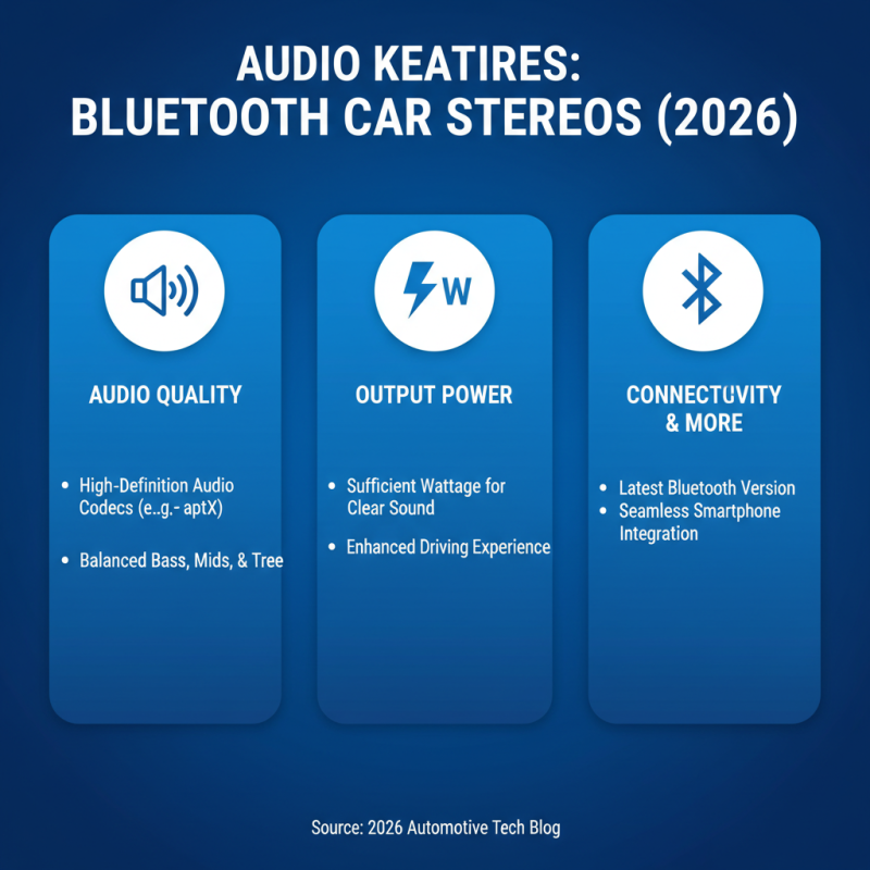 Top 10 Bluetooth Car Stereo Options in China for 2026?
