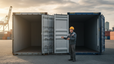 How to Choose the Right 40ft Side Opening Shipping Container for Your Needs?