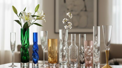 Top 10 Elegant Glassware Tall Designs for Your Home Decor?
