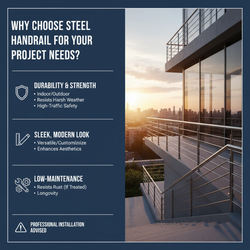 Why Choose Steel Handrail for Your Project Needs?