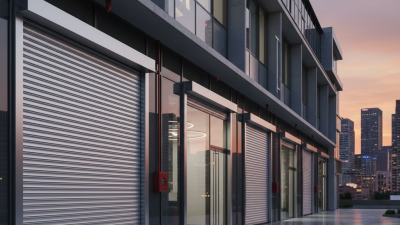 2026 Best Fire Rated Roller Shutter Options for Your Business?