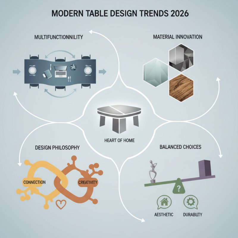 Best Modern Table Design Trends to Elevate Your Space in 2026?