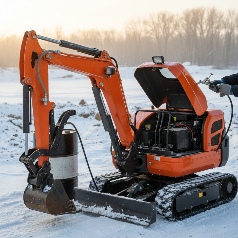 How to Keep Your Mini Excavator Running Smoothly in Winter?