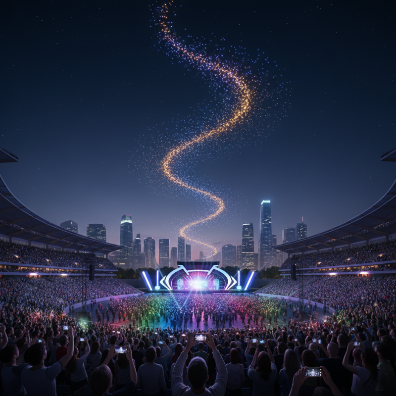 Top 10 Benefits of Drone Formation Show for Events