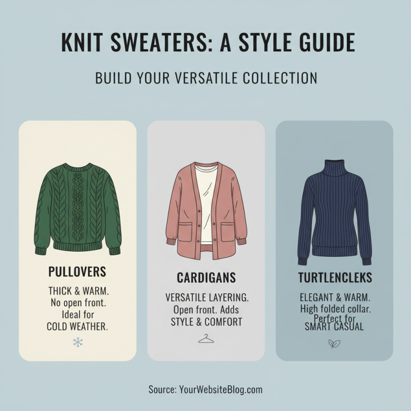 How to Choose the Best Knit Sweaters for Your Collection?