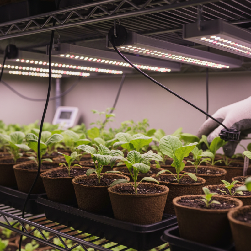 How Far Should Grow Lights Be from Seedlings for Best Growth?