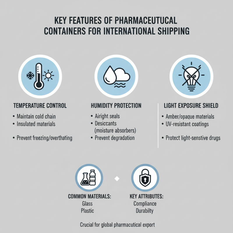 What is the Best Type of Pharmaceutical Containers for Export?
