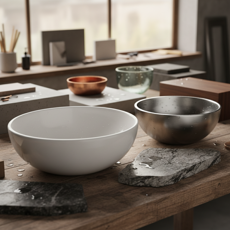 Best Materials for Bathroom Sinks What to Choose?