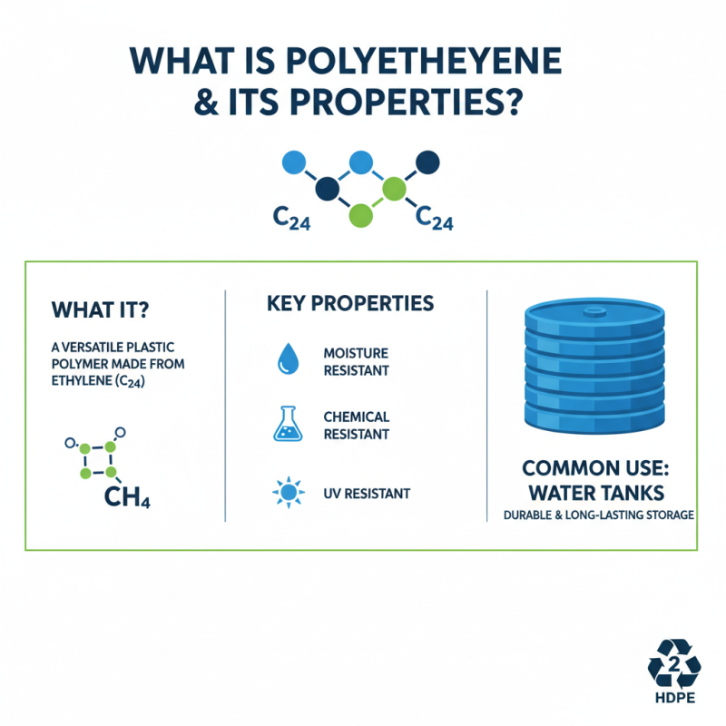 What is a polyethylene water tank and why is it important?