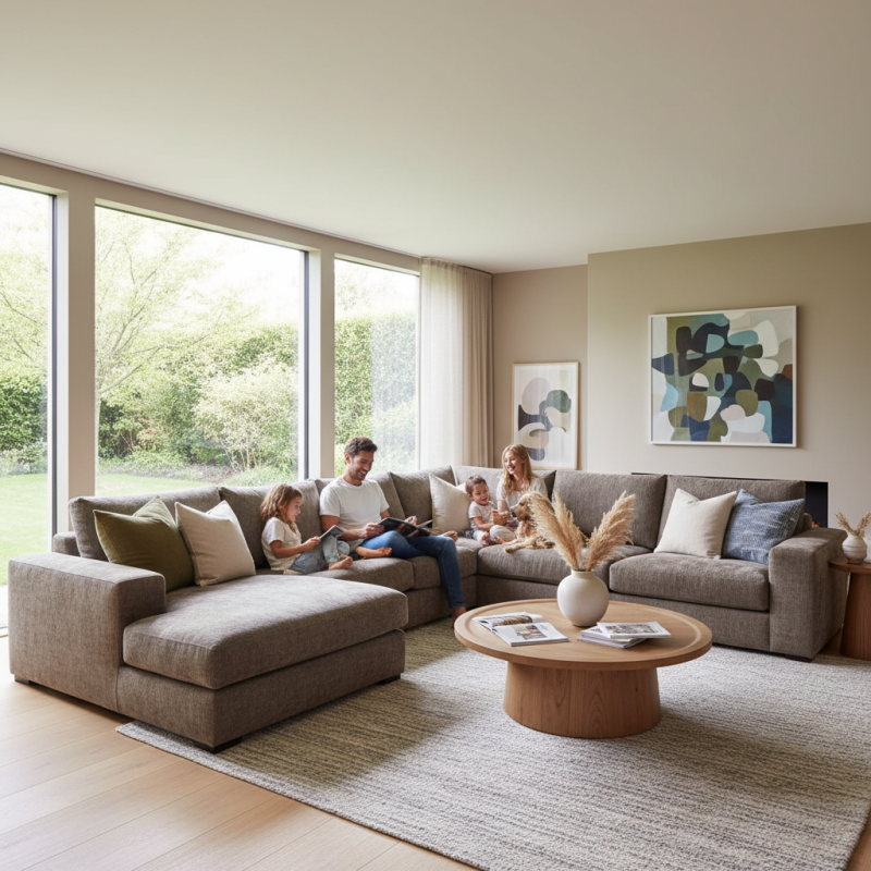 What is the Best Type of Large Sofas for Your Home?