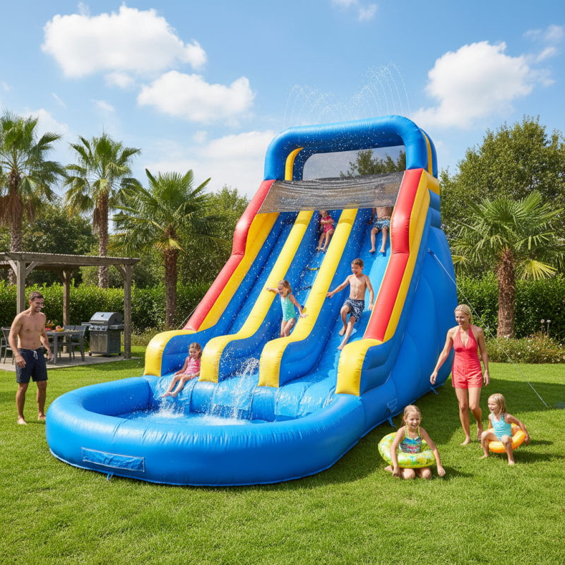 What is the Best Big Inflatable Water Slide for Summer Fun?