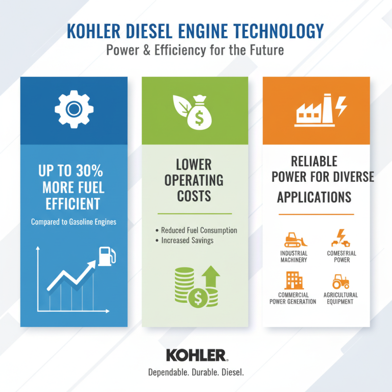 Why Choose Kohler Diesel Engines for Reliable Power Solutions?