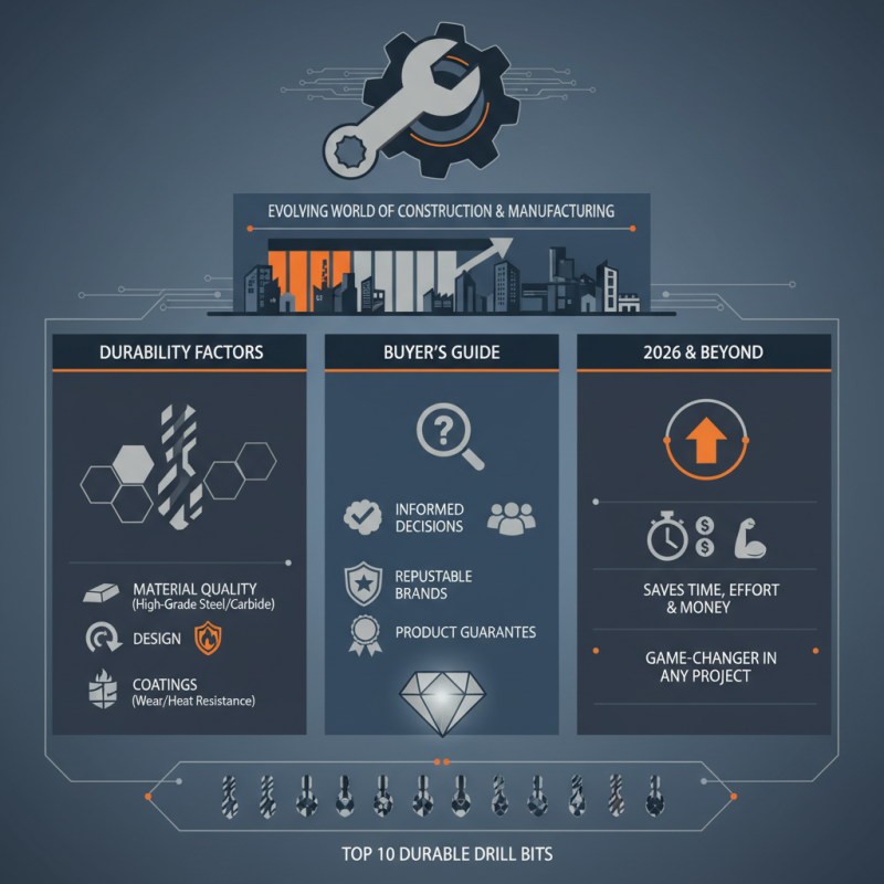 Top 10 Durable Drill Bits for Global Buyers in 2026?