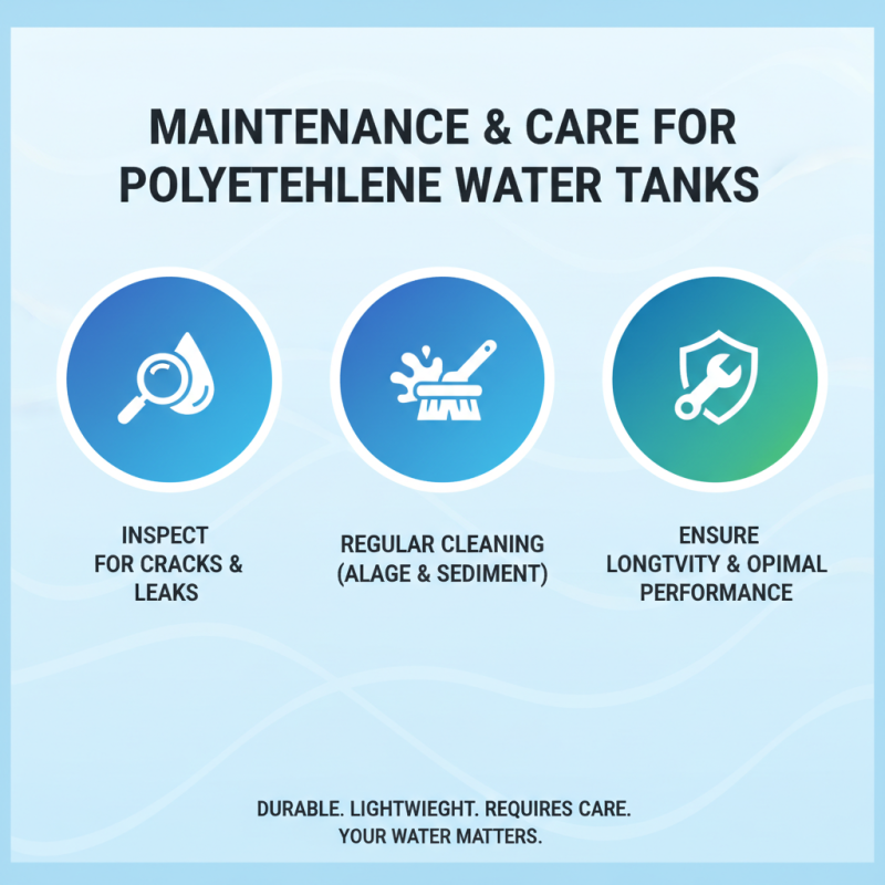 What is a polyethylene water tank and why is it important?