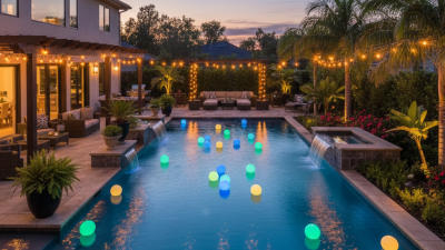China Top 10 Pool Decor Lights to Transform Your Backyard Oasis?