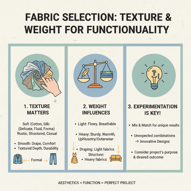 How to Choose Beautiful Fabrics for Your Next Project?