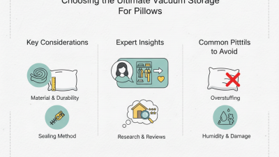 2026 How to Choose the Best Vacuum Storage Bags For Pillows?