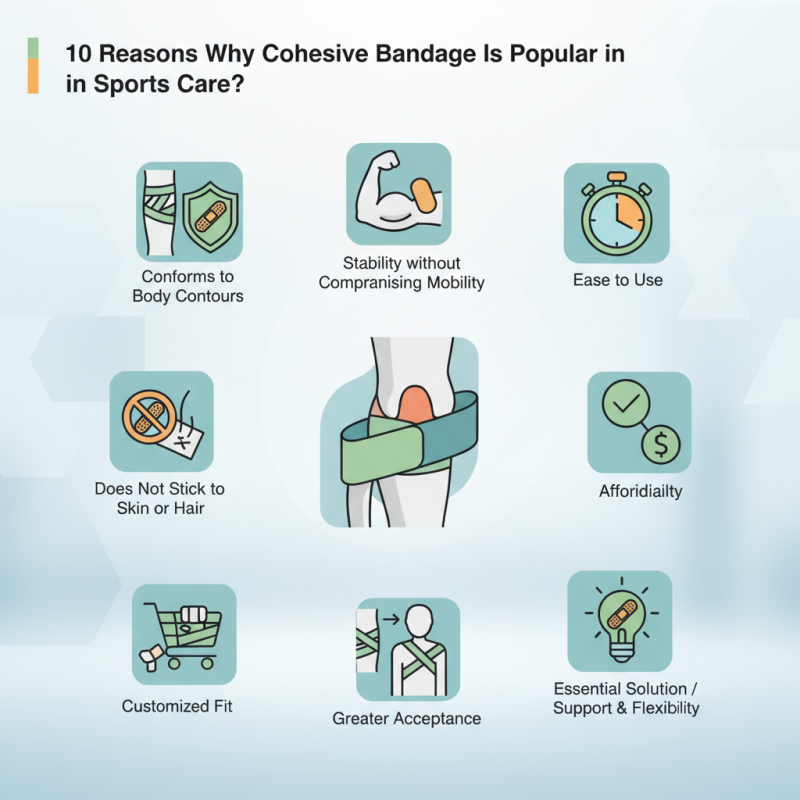 10 Reasons Why Cohesive Bandage Is Popular in Sports Care?