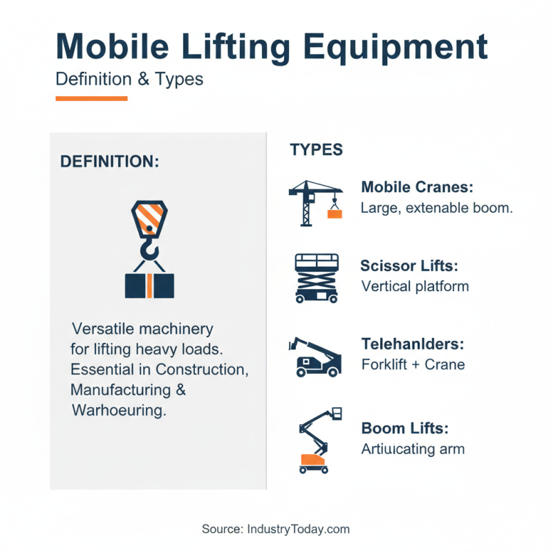 What is Mobile Lifting Equipment and How Does It Work?