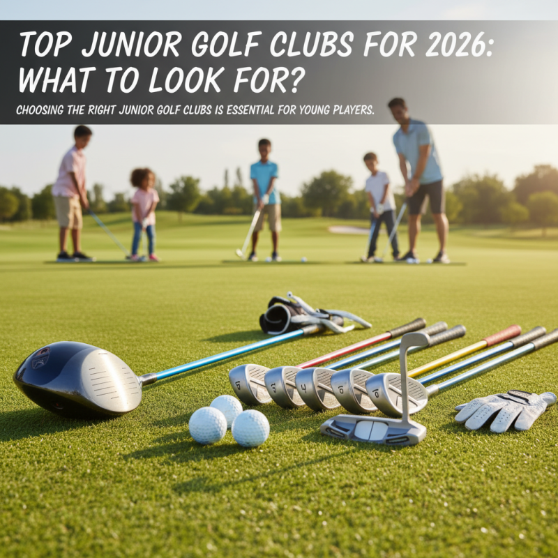 Top Junior Golf Clubs for 2026 What to Look For?