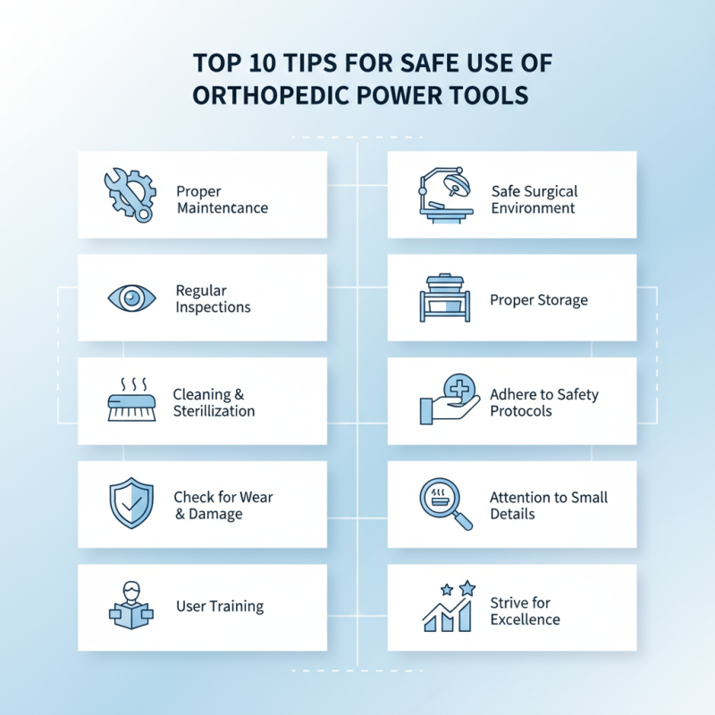 Top 10 Tips for Safe Use of Orthopedic Power Tools?