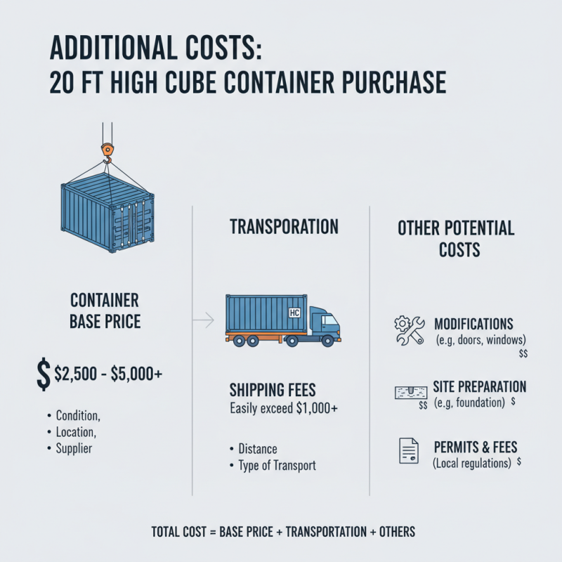 What is the Cost of a 20 ft High Cube Container?