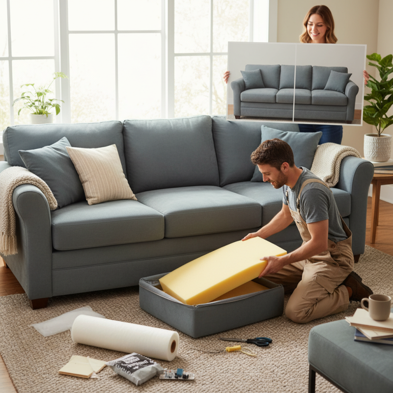 Top 10 Ways to Fix Sagging Sofa Cushions at Home?