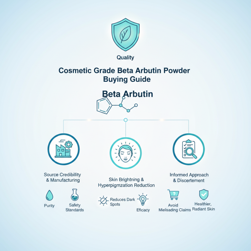 2026 Top Cosmetic Grade Beta Arbutin Powder Buying Guide?