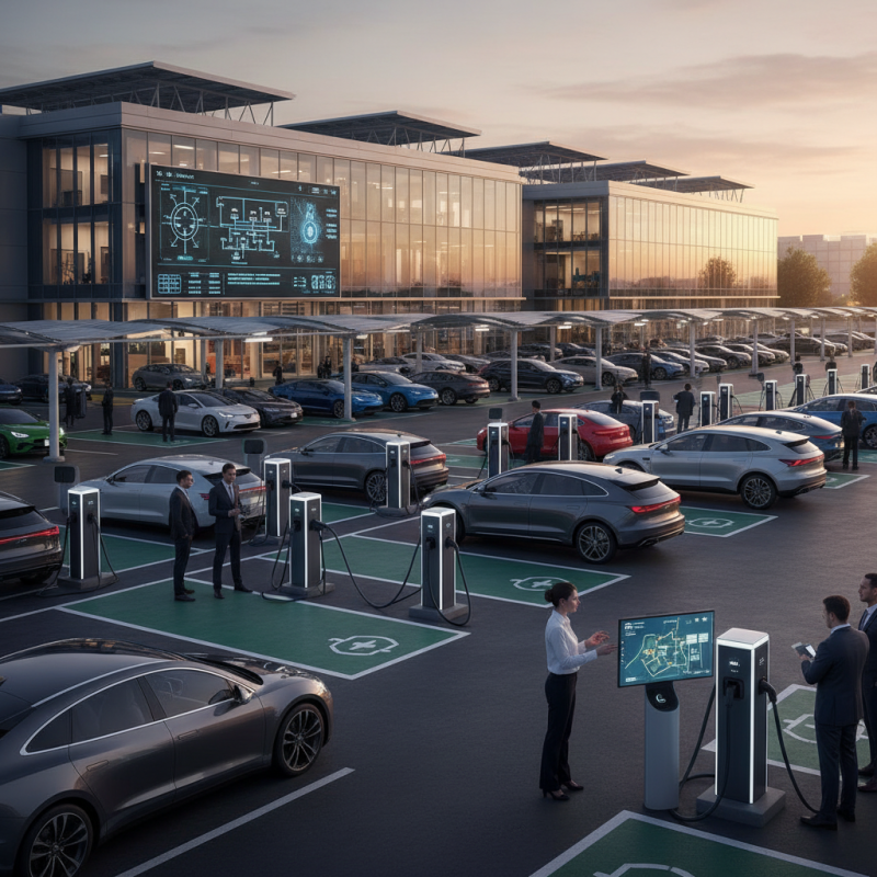 How to Efficiently Charge Multiple EVs at Commercial Locations?