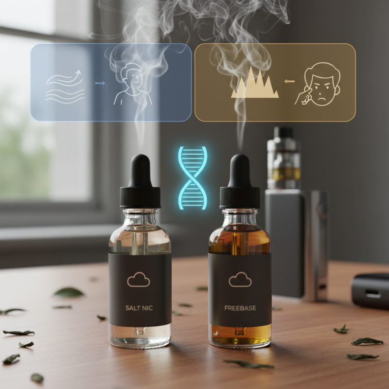 China Top 10 Differences Between Salt Nic and Freebase Vaping?