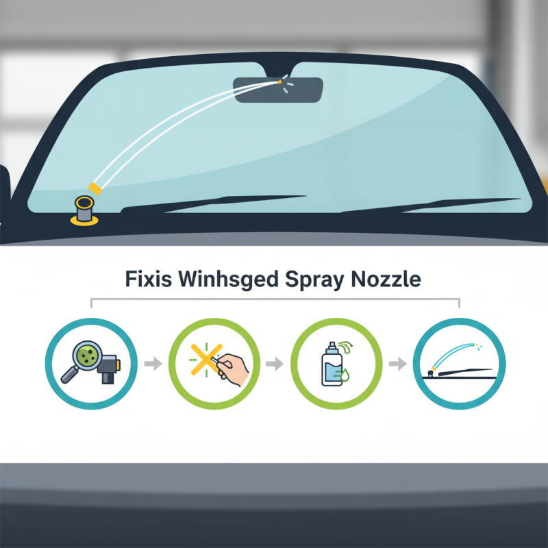 How to Fix a Clogged Windshield Spray Nozzle Fast?