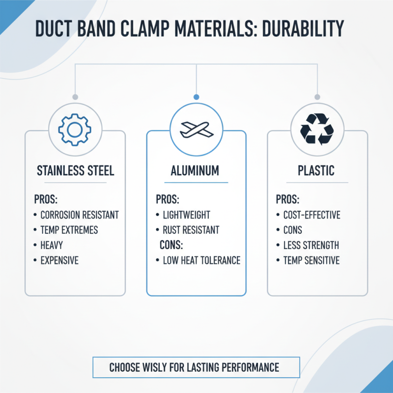 Top 5 Tips for Choosing the Right Duct Band Clamp?