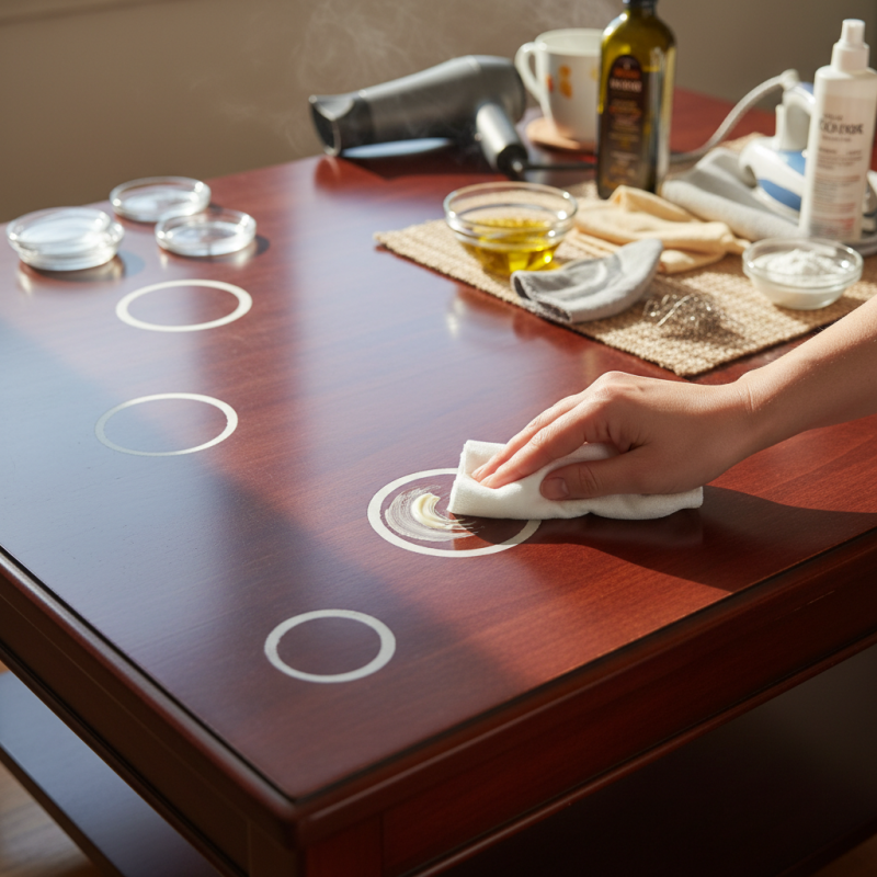 Top 10 Effective Ways to Remove Water Rings from Wood Tables?