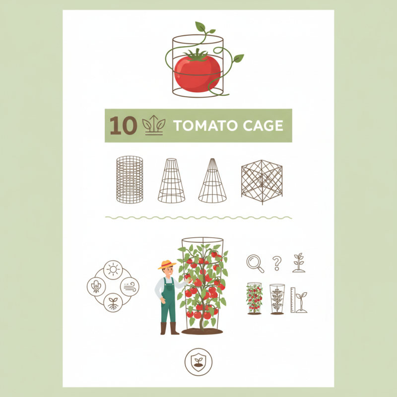 Top 10 Big Tomato Cages for Global Suppliers to Consider?
