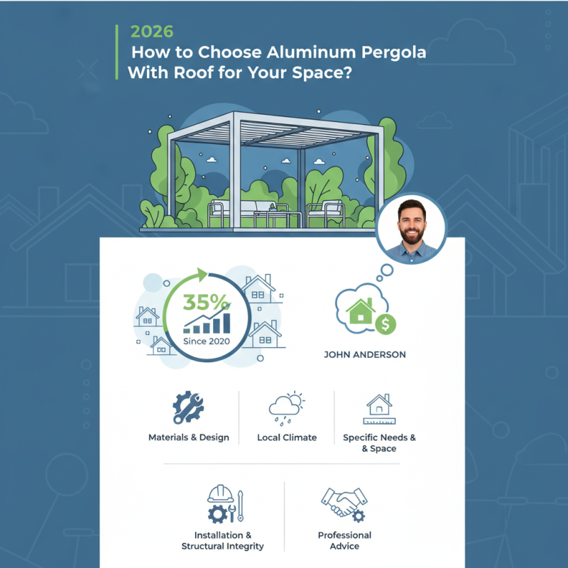 2026 How to Choose Aluminum Pergola With Roof for Your Space?