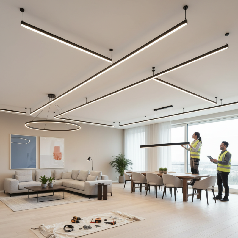 How to Install LED Track Panel Lights for Optimal Lighting?