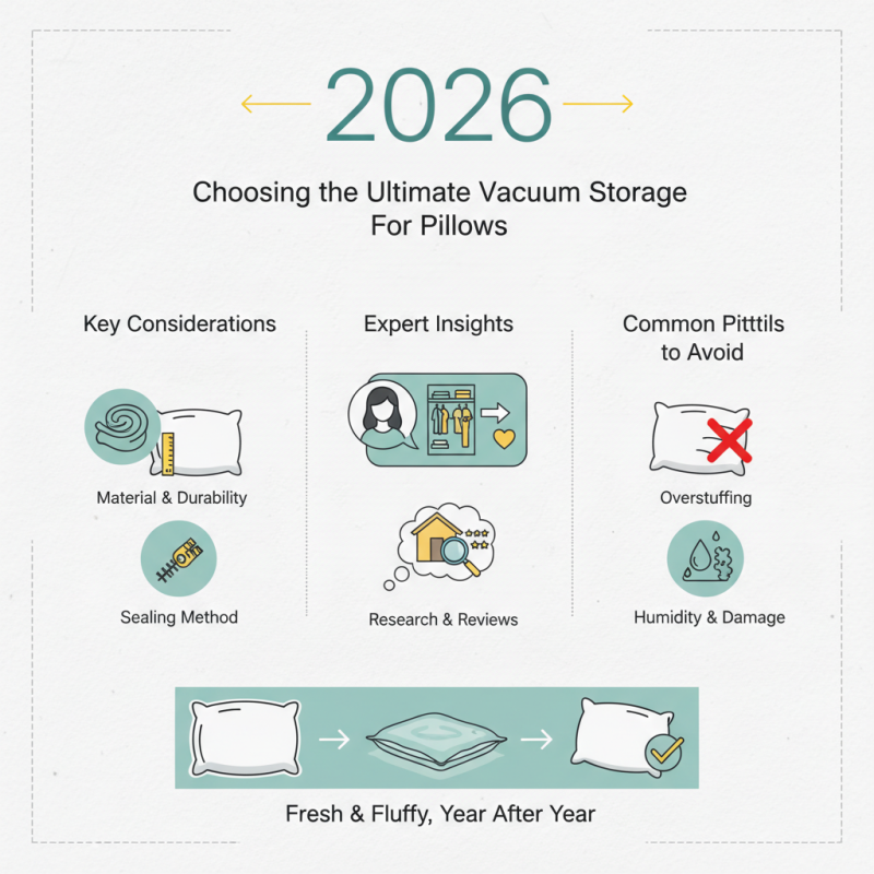 2026 How to Choose the Best Vacuum Storage Bags For Pillows?