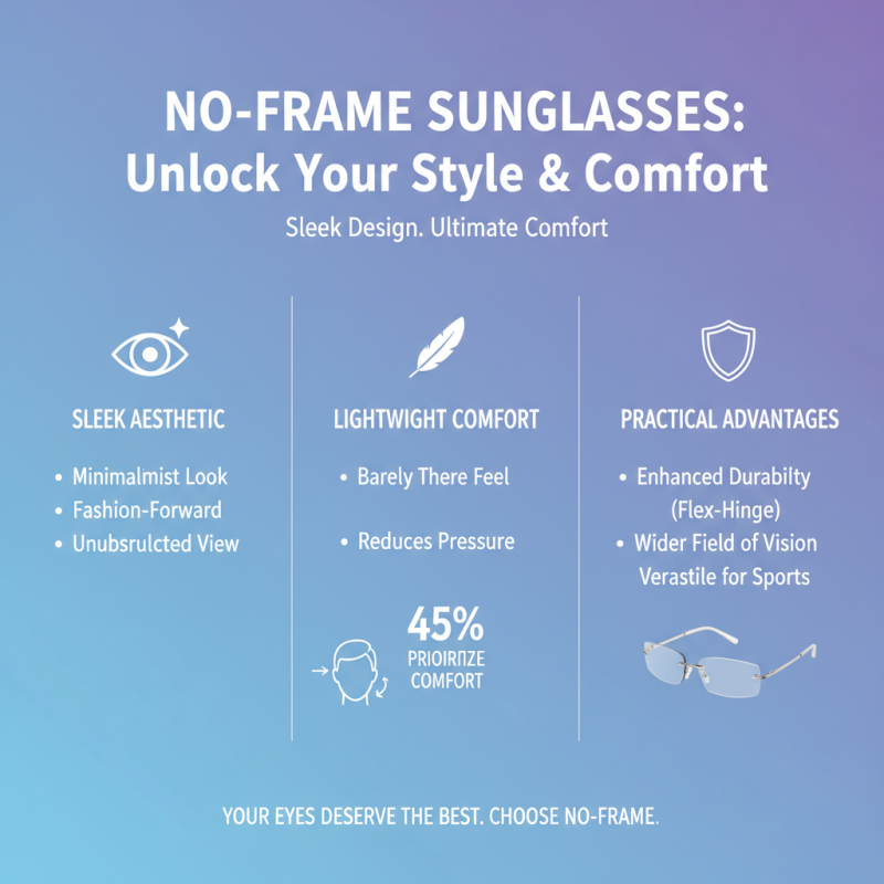 2026 How to Choose the Best No Frame Sunglasses?